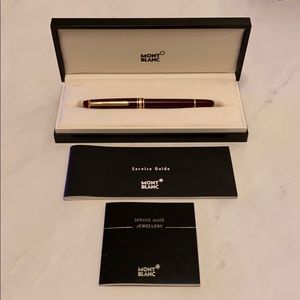 Montblanc Meisterstuck Rollerball Pen - Burgundy
